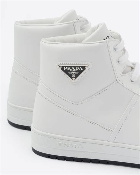 celeb prada sneakers|high top Prada sneakers.